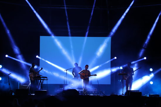 Ferran Palau performing at Nits del Primavera in Barcelona (by Mar Vila)